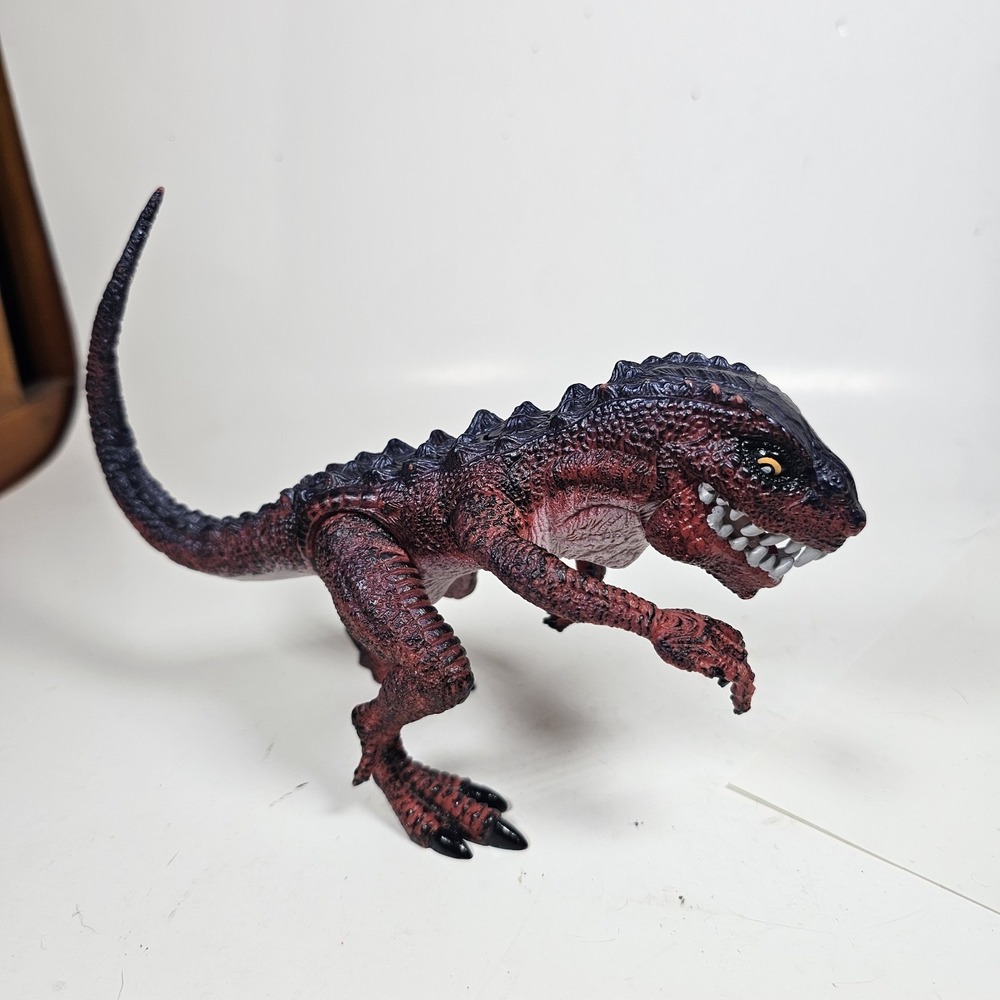 Vintage Toho‎ Dinosaur Figure Red 1998 Trendmaster Baby Godzilla